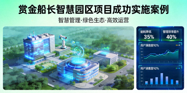 赏金船长智慧园区项目成功实施案例展示